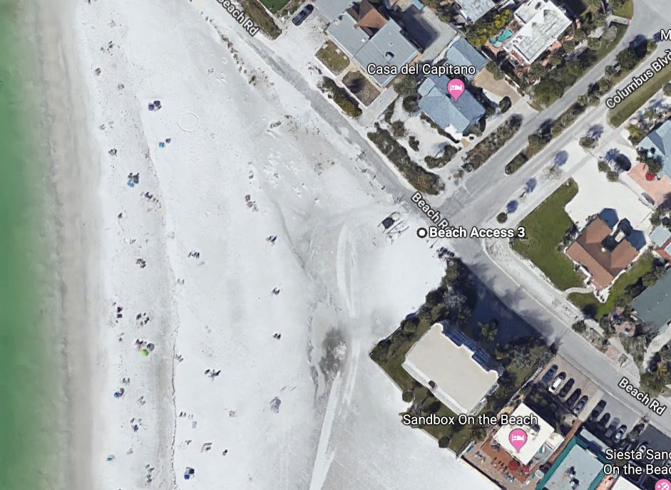 Siesta Key public beach access #3