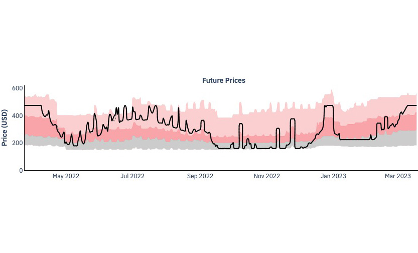 Example of future pricing