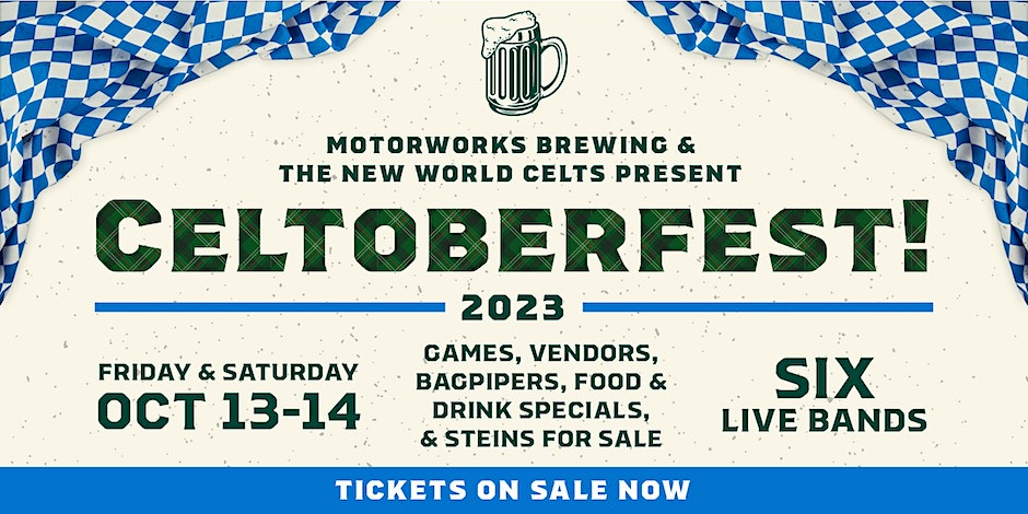 Celtoberfest in Sarasota banner ad with dates and information